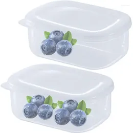 Storage Bags Refrigerator Organiser Box With Lid Large Capacity Stackable Food Holder For Fridge Cabinet