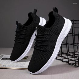 Casual Shoes Damyuan Ultralight Non-slip Sneakers For Men Breathable Mesh Comfort Running Plus Size Solid Colour Men's