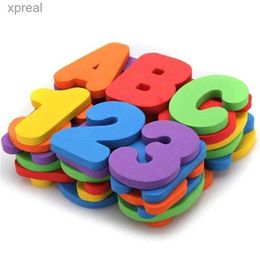 Bath Toys Bathtub Bathroom Educational Toys foam Alphanumeric Total Bubble Sticker Childrens Puzzle DIY Toy Set 36 NewWX