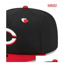 Ball Caps 2023 Mens Chicago Baseball Fitted Ny La Sox Letter Gorras For Men Women Fashion Hip Hop Bone Hat Summer Sun Sports Size Casq Dhhpt
