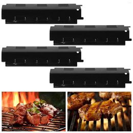 Tools 4 Pieces BBQ Gas Grill Heat Plates Tool Replacement Burner Cover