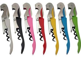 Stainless Steel Bottle Opener Sea horse Wine Corkscrew Openers Wine Corkscrew Tool Multifunction mixed colors drop Custom7642253