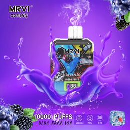 Hot Selling Cigarette Mrvi Coming 10000 Puffs Disposable E Cigarette Rechargeable 600mah Disposable vapes