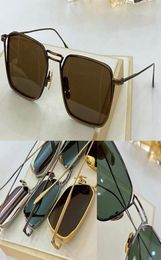 DTX125 Fashion Sunglasses With UV Protection for men Vintage square Metal Full Frame popular Top Quality Come With Case classic su2896543