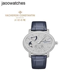 Vacherosconstantinns Watch Swiss Watches Vacherosconstantinnss Legacy Collection Wrist Moon Phase Diamond Mechanical Womens 7006t frj