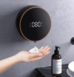 Liquid Soap Dispenser 2022 Smart Induction Wallmounted 300ml USB Chargeable El Bathroom Foam Washing Mobile Phone 2 Color7867065