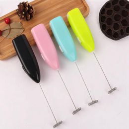 Electric Egg whisk Cream Mixer Tools Milk Frother Stainless Steel Coffee Blenders Beaters Logo Customise Box Packed FDA handheld