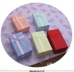 5825cm 120pcslot fashion display packaging gift boxes jewellery box pendant box earrings box random color1545455