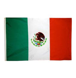 3x5 Fts 90x150cm mx mex Mexicanos mexican flag of mexico double stitch whole direct factory1048767