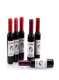 Popfeel Lip gloss Red Wine Bottle Lipstick High Quality Makeup 6 Colours Waterpoor Matte Lipgloss Longlasting Lip stick8016181