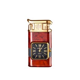 Creative Watch Without Gas Direct Injection Lighter Metal Windproof Cigarette Lighter Wholesale