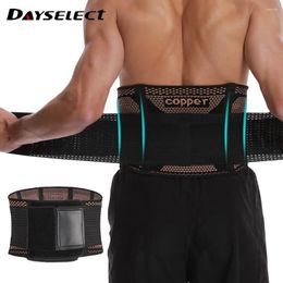 Waist Support Adjustable Brace Compression Belt Fitness Trainer Girdle Pain Relief Lumbar For Men Women