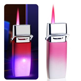 New Without Gas Coloured Light Without Gas Lighter Lighter Metal Windproof Blue Flame Lighter