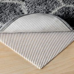 Carpets Size Fleece Blanket PVC Non Slip Mesh Hollow Out Latex Mat Carpet Cloth Padding 2' X 3'