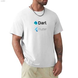 Men's T-Shirts Dart and Flutter Sticker T-shirt Solid Colour Custom Design Your Own Fun Mens Fun T-shirtL2405