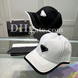 New Baseball Caps Designer Contrasting Brimmed Hat Men Women Summer Sunshade Sports Cap Casual Casquette Travel Hat