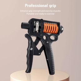 5165kg Hand Grip Strengthener Professional Wrist Strength Trainer Adjustable Arm Rehabilitation Men Women Home Gym Device 240416