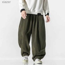 Jeans masculinos Men calças casuais calças de rua de rua moda Mulher calça longa calça solta machos machos de tamanho grande Harajuku plus tamanho 5xl wx