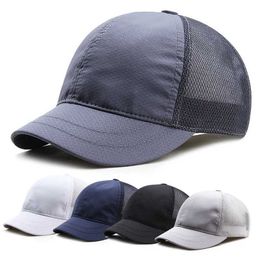 Ball Caps New Short Brim Button Hat Cotton Baseball Suitable for Men Women Hip Hop Breathable Dad Mesh Fashion Truck Driver Direct Transport Q240429