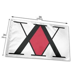 Hunter X Hunter Graphic Flags for Parties Dorm Room 150x90cm 100D Polyester 3x5ft Vivid Colour High Quality With Two Brass Grommets9335902