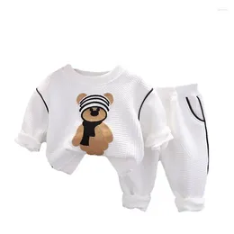 Clothing Sets 2024 Spring Autumn Fashion Baby Clothes Children Girls T-Shirt Pants 2Pcs/Sets Toddler Casual Cotton Costume Kids Tracksuits