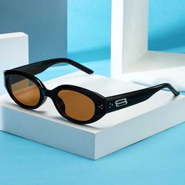 Designer Sunglasses 2024 new sunglasses female sunglasses male gm cat eye Tiktok same star fashion sunscreen small frame OMMR