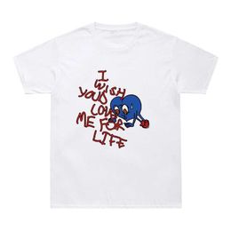 Men's T-Shirts Hot Sale 2020 Summer Men T-Shirts I You Love Me For Life Harajuku Tshirts Brockhampton Ginger Hip Hop Ts Funny T-Shirt Y240429