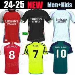 23 24 G.JESUS soccer jerseys RICE SMITH ROWE SAKA Fans Player J.TIMBER MARTINELLI RUSSO 2023 2024 football shirt Men and Kids ODEGAARD SAMBI FABIO VIEIRA SALIBA