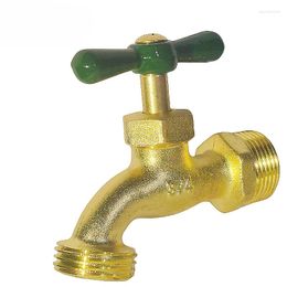 Bathroom Sink Faucets Garden Zinc Alloy Faucet 1/2x3/4 Household 3/4x3/4 Courtyard Copper-plated Wall