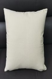 8 oz natural canvas pillow case 18x18 plain raw cotton embroidery blank pillow cover throw cushion cover for handpainting1098530