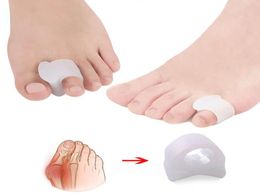 10PCS Toe Separators Bunion Pads Hammer Toes Straightener Toe Spacers Corrector for Overlapping Toes and Drift Pain Hallux Valgus3659968