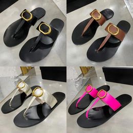 Web Designer Thong Sandal Womens Slippers Sandals Flip flops slipper Mule Beach Leather flat Slide Black White Red Blue Pink Green Yellow Orange