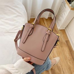 Shoulder Bags Fashion Crossbody Bag For Handbags Brand Designer Women's Retro Luxury PU Leather Bucket Handbag Female Tote