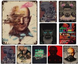 2021 Breaking Bad Retro Poster Metal Tin Sign Rusty Vintage Poster Old Metal Signs Bar Pub Club Man Cave Garage Cafe Industrial De7387493