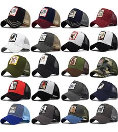 Spring New Animal Embroidery Mesh Cap Baseball Hat Mens and Womens Hats Street Dance HipHop Peaked Cap CrossBorder 9886204