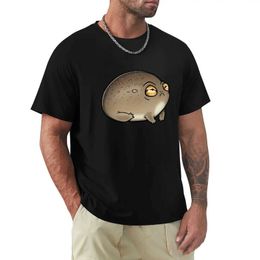 Men's T-Shirts Desert Rain Frog Fat Frog Cute Friend T-shirt Retro Dress Solid Colour Mens WearL2403