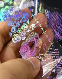 4X100cm Holographic Starry Sky Foil for Nail Manicure Pattern Nail Art Transfer Sticker DIY Nail Decorations1171655