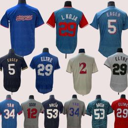 Jacob deGrom Baseball Jerseys Corey Seager Marcus Semien Adolis Garcia Nolan Ryan Scherzer Rangers Men Women Youth S-3XL