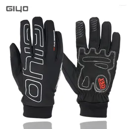 Cycling Gloves Winter For Men Women Warm Tactical Touchscreen Waterproof -Absorbing Hiking Skiing Fishing Non-slip