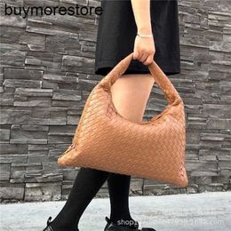 BottegVenets Handbag 7A 54cm Hop Totes Calfskin Underarm Hobo Leather Large Capacity Leather Handheld Single UnderarmDU86