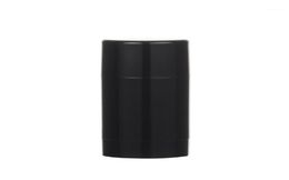 Storage Bottles Jars 6pcs 75ml Plastic MaBlack Empty Round Deodorant Container Lip Tubes Gloss Holder With Caps4090081