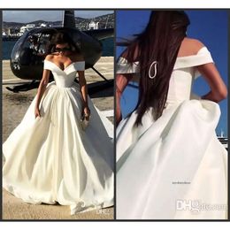 Elegant Off Shoulder Ball Gown Prom Dresses Long Cheap Corset Satin Formal Evening Gowns Black Girls Quinceanera Sweet Tail Party Dress 2024 0430