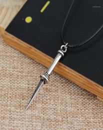 Pendant Necklaces Supernatural Jewelry Angel Sword Pendants Maxi Rope Chain Necklace Summer Pr19783122