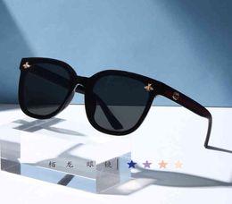 Little bee sunglass frame sunglass for men and women 2022 new UV ristant Sunglass Han banchao6686917