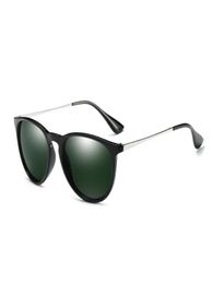 Fashion Classic Men Women039s Sunglasses Erika Designer Band Eyewear Brand Sun Glasses 4187 Shades with Cases3303543