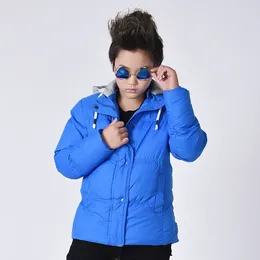 Down Coat Winter 2024 Style Childrenswear BOY'S Thick Korean-style Children Cotton-padded Jacket Big Boy Warm Cotton-padde