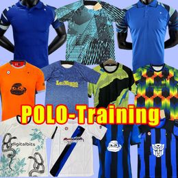 LUKAKU soccer jerseys 23 24 BARELLA VIDAL LAUTARO ERIKSEN INTERS DZEKO CORREA AWAY THIRD MILANS UNIFORMS TOPs football shirt 2023 2024 MILAN training POLO Ninja