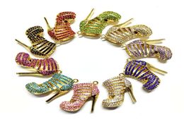 10pcs high heel shoe charms for women DIY Jewellery accessories S0030S00319230399