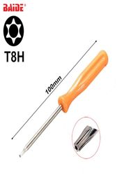 3x100mm 45 Steel Orange Screwdriver T8 with Hole Phillips Flathead T3 T4 T5 T6 T6H T7 T8H for Xbox360 Shaver T10H 20Y 30Y Screw1041229