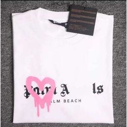 Mens T Shirts 2023 Summer designer Mens palm ange T Shirt Graffiti T Shirt Palm City Designer Limited Inkjet Letter Printing Womens Tees essentialsclothing 669